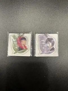 BLEACH セリア アクリルキーホルダー 阿散井恋次 朽木ルキア ④