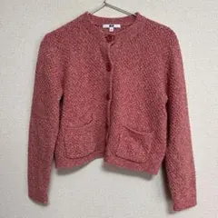 UNIQLO ピンク カーディガン M