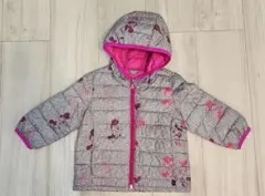 ダウンジャケット baby GAP ディズニー 90 グレー ピンク