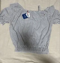 ALGY ストライプ柄 オフショルダー トップス 新品