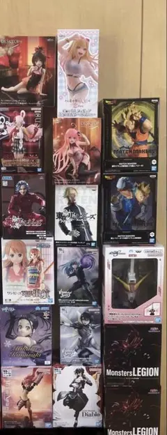 美少女フィギュアまとめ売り プライズフィギュア他 9点セット 美少女プライズフィギュア9個まとめ売り 美少女フィギュアまとめ