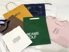 ショップ袋セット（BEAMS GOLF含む）