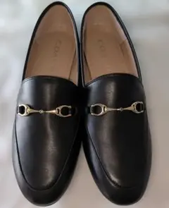 美品】 coach ハーレーレザーローファー 24.5㎝(7.5c) - メルカリ