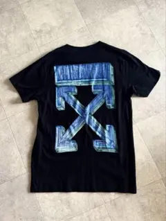 オフホワイト マーカー クロスアロー Tシャツ Mのサムネイル