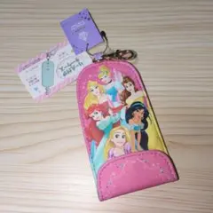 ディズニープリンセス リール付きキーケース