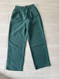 【美品】chocol raffine robe フリーサイズ　パンツ　グリーン