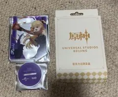 あ*新様 原神 ユニバ 中国限定 ファルカ Varka ミニアクリルスタンド