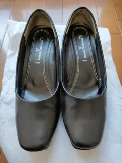 Romeo Valentino ブラック ハイヒール 23.5cmのサムネイル