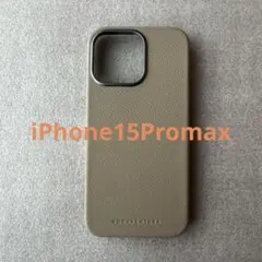 BONAVENTURA バックカバーケース　ノービレレザー　グレージュ