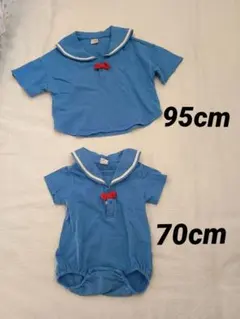 ドナルドダック ディズニーベビー ロンパース