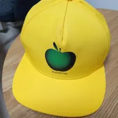 supreme イエローリンゴキャップ