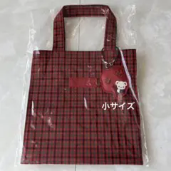 【正規品】ファミリア　トートバッグ　小　ファミリアチェック　赤