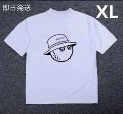 白　XL 新品　マルボンゴルフ MALBON GOLF 　半袖　モックネックのサムネイル