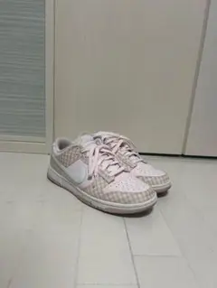Nike Dunk Low ピンク チェック柄