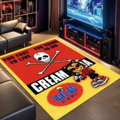 クリームソーダ　CREAMSODA ／ティミー　TEMMYE マット　赤黄