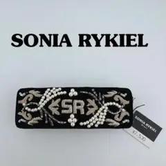 美品　SONIA RYKIEL / ソニアリキエル　ビーズ刺繍バレッタ