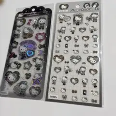 2点　キティ　ドロップジェリーシール　ピタプクステッカー