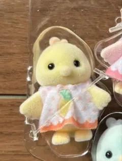 新品　シルバニアファミリー　シトラスバードファミリー　赤ちゃん　黄色