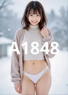 A1848【AI美女ポスターA4サイズ】高画質/高品質/