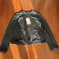 ライダース フェイクレザー ジャケット