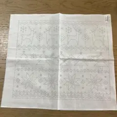 刺し子布 クリスマス　TG-SC540 綿100%(ホビーラホビーレ)