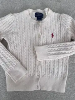 Polo Ralph Lauren ケーブルニットカーディガン 3/3T