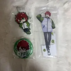カラフルピーチ　じゃぱぱ　くじ　アクリルスタンド　ラバーストラップ　刺繍缶バッチ