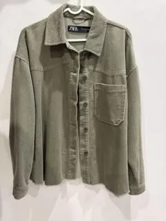 ZARA コーデュロイジャケット