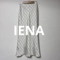 ⭐︎IENA⭐︎ロングタイトフレアスカート/アイボリー