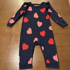 GAP ハート柄ロンパース 6-12ヶ月