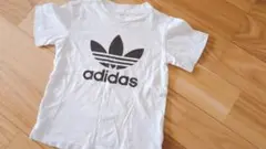 adidas TREFOIL TEE ホワイト キッズTシャツ