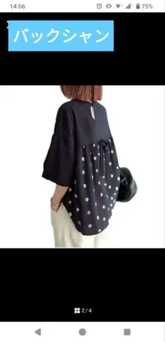 バックシャントップス