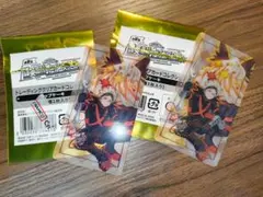 僕のヒーローアカデミア オープンスクール カップケーキ クリアカード 爆豪 2枚