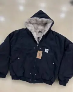 stussyフードファージャケット