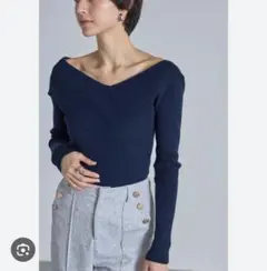 &.nostalgia ニット ブラック 未使用