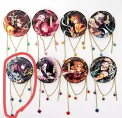 鬼滅の刃　ジュエリー箔押し缶バッジ　冨岡義勇