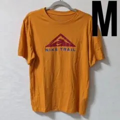 新品 M Nike Dri-fit トレイルランニング Tシャツ オレンジ