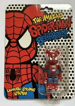 MEDICOM TOY - USJ限定 スパイダーマン Spider-man 100%ベアブリック/未開封 新品未開封スパイダーマン USJ限定 ベアブリック 100％ メディコムトイ