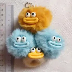 ソーセージリップモンスター　マスコット　モフモフ　4個 大量まとめ売りセット