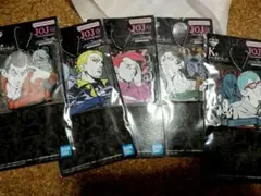 ジョジョの奇妙な冒険 一番くじ K賞 ラバーチャーム 5個セット