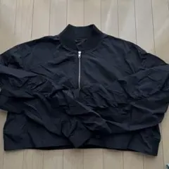 JEANASIS ナイロンジャケット　ブラック