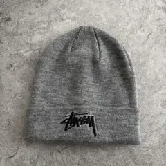 Stussy グレー ニット帽