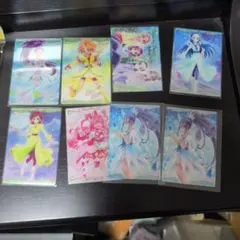 8枚　開封済　プリキュア　ウエハース　カード