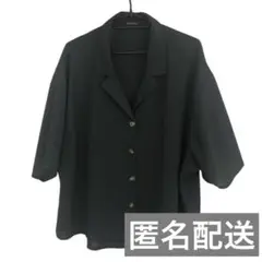 匿名配送 しまむら Radarista 半袖シャツ L ダークグリーン
