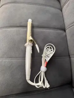 AFLOAT カールヘアアイロン ホワイト/ゴールド