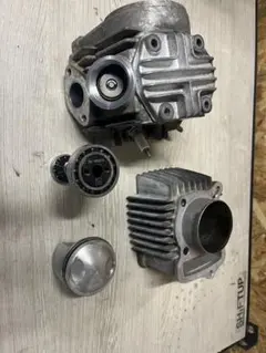 キタコ88cc 6v ST50 エンジン ジャンク品 Amazon | キタコ(KITACO) NEW STD ボアアップキット 88cc メッキ