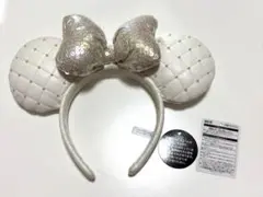 ディズニー カチューシャ キルティング スパンコール タグ付き