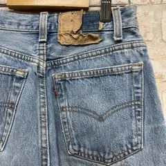 Levi's ストレートデニムパンツ ライトブルー USA製