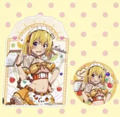 北条沙都子 ひぐらし WEBくじ ミニ色紙 缶バッジ アクスタ 6点セット