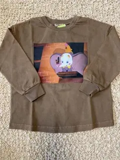 &pal ロンT 長袖　カットソー　ブラウン　ダンボ　ディズニー　110㎝